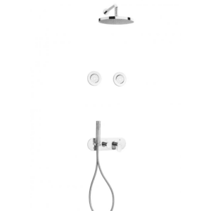 Kit Mitigeur Douche Encastré Hydromassage 2buses Sfax