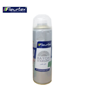 BOITE PEINTURE RAYON ARGENT 500GR FLEURTEX